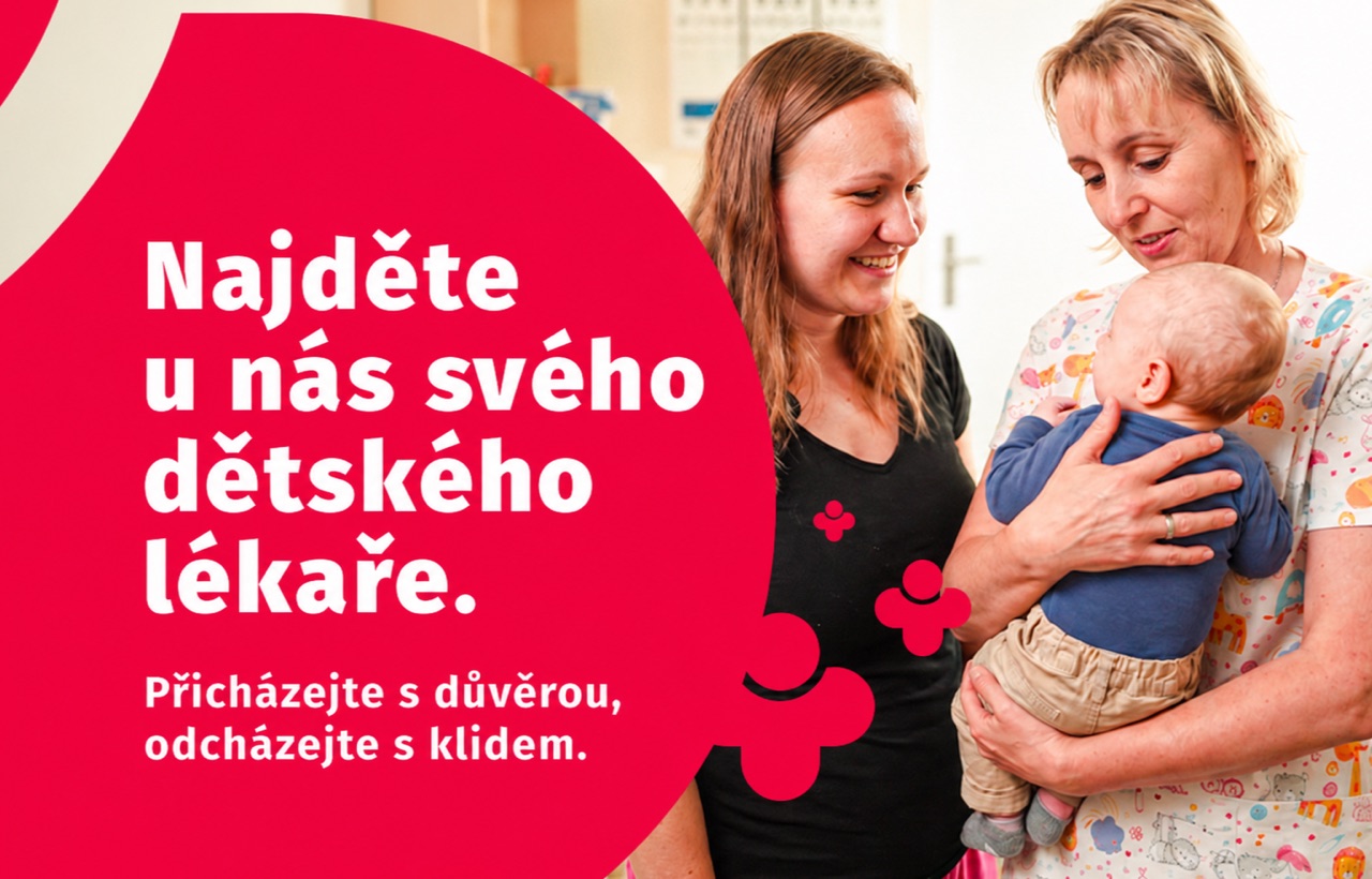 Najděte u nás svého dětského lékaře. Přicházejte s důvěrou, odcházejte s klidem.